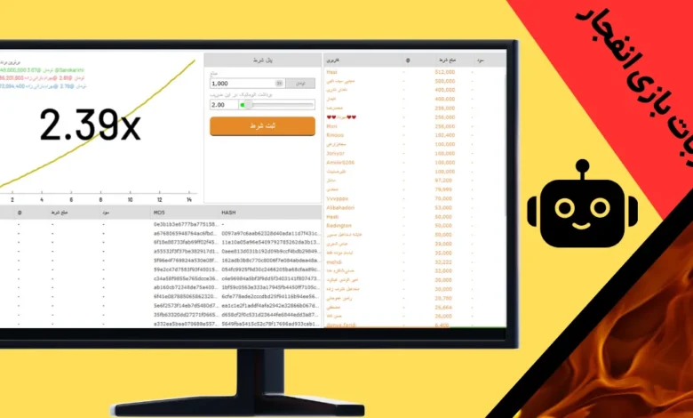 ربات انفجار