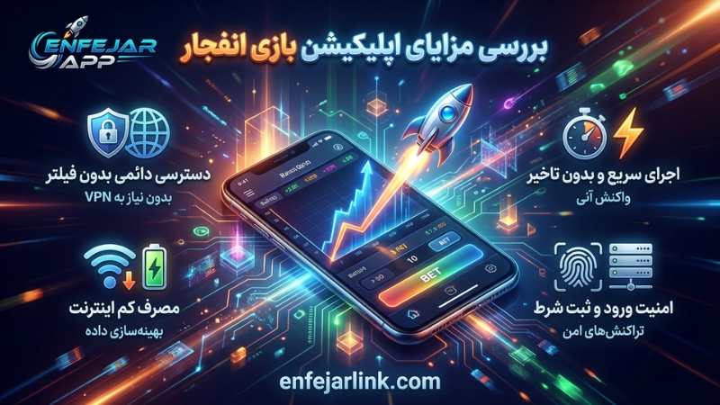 بررسی مزایای شرط بندی در اپلیکیشن بازی انفجار